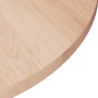 Round untreated oak wood table surface Ø30x1.5cm by , Table tops - Ref: Foro24-342893, Price: 17,18 €, Discount: %