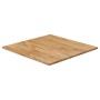 Square light brown oak wood table top 70x70x1.5 cm by , Table tops - Ref: Foro24-343003, Price: 61,99 €, Discount: %