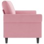 Sofá de 3 plazas terciopelo rosa 180 cm de , Sofás - Ref: Foro24-359542, Precio: 329,62 €, Descuento: %