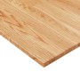 Badezimmerarbeitsplatte aus hellbraun behandeltem Massivholz, 60 x 40 x 1,5 cm von , Arbeitsplatten - Ref: Foro24-343012, Pre...