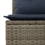 4-piece garden sofa set and gray synthetic rattan cushions by , Garden sets - Ref: Foro24-3225766, Price: 254,98 €, Discount: %