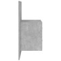 Wall bedside tables 2 units concrete gray by vidaXL, Nightstands - Ref: Foro24-810998, Price: 96,99 €, Discount: %