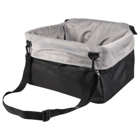 FLAMINGO Pet Car Seat Ula Gray 41x36x25 cm by FLAMINGO, Pet carriers and boxes - Ref: Foro24-425400, Price: 42,99 €, Discount: %