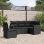 5-teiliges Gartenmöbel-Set und schwarze synthetische Rattankissen von , Gartensets - Ref: Foro24-3225971, Preis: 325,31 €, Ra...