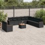 Gartensofa-Set 12-teilig mit schwarzen synthetischen Rattankissen von , Gartensets - Ref: Foro24-3226132, Preis: 719,26 €, Ra...