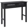 Mesa consola de madera negro 90x30x77 cm de vidaXL, Mesas auxiliares - Ref: Foro24-284151, Precio: 104,99 €, Descuento: %