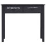 Mesa consola de madera negro 90x30x77 cm de vidaXL, Mesas auxiliares - Ref: Foro24-284151, Precio: 104,99 €, Descuento: %