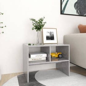 Concrete gray plywood side table 60x40x45 cm by , Side tables - Ref: Foro24-806709, Price: 45,69 €, Discount: %