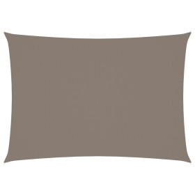 Toldo de vela rectangular tela Oxford gris taupe 3x5 m de , Sombrillas - Ref: Foro24-135432, Precio: 46,51 €, Descuento: %