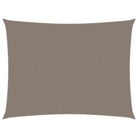 Toldo de vela rectangular tela Oxford gris taupe 5x6 m de , Sombrillas - Ref: Foro24-135439, Precio: 96,99 €, Descuento: %