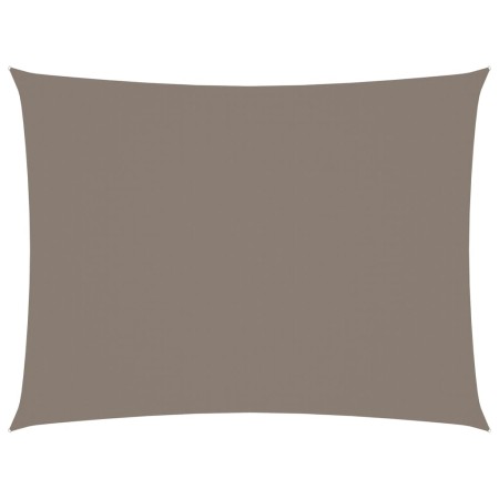 Toldo de vela rectangular tela Oxford gris taupe 5x6 m de , Sombrillas - Ref: Foro24-135439, Precio: 96,38 €, Descuento: %