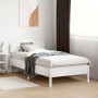 Cabecero de cama madera maciza de pino blanco 90 cm de , Cabeceros y pies de cama - Ref: Foro24-842519, Precio: 43,79 €, Desc...