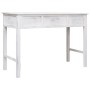 Antique white wooden console table 110x45x76 cm by vidaXL, Side tables - Ref: Foro24-284162, Price: 107,74 €, Discount: %