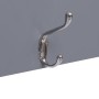 Perchero de pared WELCOME gris 74x29,5 cm de vidaXL, Percheros para sombreros y abrigos - Ref: Foro24-284248, Precio: 38,21 €...