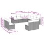 11-teiliges Gartensofa-Set mit beigen synthetischen Rattankissen von , Gartensets - Ref: Foro24-3226086, Preis: 840,27 €, Rab...