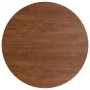 Round oak wood table top in dark brown Ø90x1.5cm by , Table tops - Ref: Foro24-342971, Price: 95,92 €, Discount: %