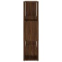 Shelf/space divider in brown oak color, 100x24x94 cm. by , Bookcases and shelves - Ref: Foro24-826649, Price: 59,36 €, Discou...