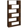 Brown oak shelving/space divider 100x24x188 cm by , Bookcases and shelves - Ref: Foro24-3187605, Price: 113,70 €, Discount: %