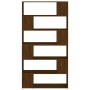 Brown oak shelving/space divider 100x24x188 cm by , Bookcases and shelves - Ref: Foro24-3187605, Price: 113,70 €, Discount: %