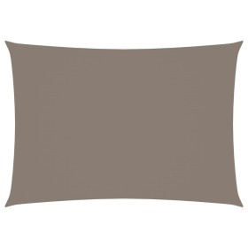 Toldo de vela rectangular tela Oxford gris taupe 2,5x4 m de , Sombrillas - Ref: Foro24-135427, Precio: 37,86 €, Descuento: %