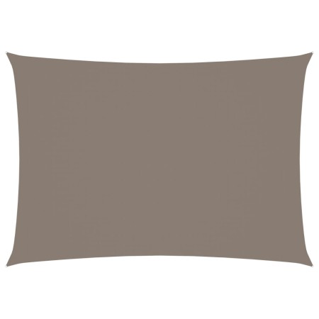 Toldo de vela rectangular tela Oxford gris taupe 2,5x4 m de , Sombrillas - Ref: Foro24-135427, Precio: 37,86 €, Descuento: %