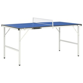 Tischtennisplatte mit blauem Netz 152x76x66 cm von vidaXL, Tischtennisplatten - Ref: Foro24-91946, Preis: 148,99 €, Rabatt: %