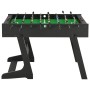 Futbolín plegable negro 121x61x80 cm de vidaXL, Mesas de futbolín - Ref: Foro24-91938, Precio: 131,70 €, Descuento: %