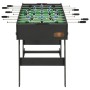 Futbolín plegable negro 121x61x80 cm de vidaXL, Mesas de futbolín - Ref: Foro24-91938, Precio: 131,70 €, Descuento: %