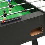 Futbolín plegable negro 121x61x80 cm de vidaXL, Mesas de futbolín - Ref: Foro24-91938, Precio: 131,70 €, Descuento: %