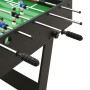 Futbolín plegable negro 121x61x80 cm de vidaXL, Mesas de futbolín - Ref: Foro24-91938, Precio: 131,70 €, Descuento: %