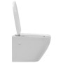 White Ceramic Rimless Wall Toilet by vidaXL, Bathrooms - Ref: Foro24-145237, Price: 160,92 €, Discount: %