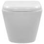 White Ceramic Rimless Wall Toilet by vidaXL, Bathrooms - Ref: Foro24-145237, Price: 160,92 €, Discount: %