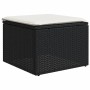 7-teiliges Garten-Esszimmerset und Kissen synthetisches Rattan schwarz von , Gartensets - Ref: Foro24-3226189, Preis: 449,33 ...