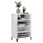 Glossy white plywood sideboard 57x35x90 cm by , Sideboards - Ref: Foro24-806136, Price: 51,99 €, Discount: %