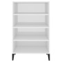 Glossy white plywood sideboard 57x35x90 cm by , Sideboards - Ref: Foro24-806136, Price: 51,99 €, Discount: %