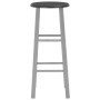 Kitchen stools 2 units silver MDF by vidaXL, Kitchen stools - Ref: Foro24-284410, Price: 59,22 €, Discount: %