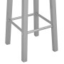 Kitchen stools 2 units silver MDF by vidaXL, Kitchen stools - Ref: Foro24-284410, Price: 59,22 €, Discount: %