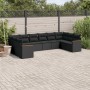 Gartensofa-Set 10-teilig mit schwarzen synthetischen Rattankissen von , Gartensets - Ref: Foro24-3226321, Preis: 623,73 €, Ra...