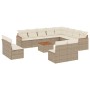 Set sofás de jardín con cojines 13 pzas ratán sintético beige de , Conjuntos de jardín - Ref: Foro24-3226478, Precio: 1,00 €,...