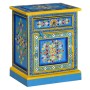 Hand painted solid turquoise mango wood nightstand by vidaXL, Nightstands - Ref: Foro24-244834, Price: 119,23 €, Discount: %