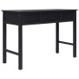 Black wooden console table 110x45x76 cm by vidaXL, Side tables - Ref: Foro24-284161, Price: 102,34 €, Discount: %