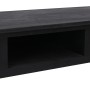 Black wooden console table 110x45x76 cm by vidaXL, Side tables - Ref: Foro24-284161, Price: 102,34 €, Discount: %