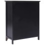 Black paulownia wood auxiliary cabinet 60x30x75 cm by vidaXL, Sideboards - Ref: Foro24-284105, Price: 118,56 €, Discount: %