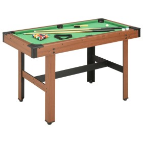 4 foot billiard table brown 122x61x76 cm by vidaXL, Pool table - Ref: Foro24-91948, Price: 126,34 €, Discount: %