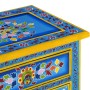 Hand painted solid turquoise mango wood nightstand by vidaXL, Nightstands - Ref: Foro24-244834, Price: 118,99 €, Discount: %