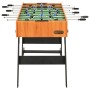 Futbolín plegable marrón claro 121x61x80 cm de vidaXL, Mesas de futbolín - Ref: Foro24-91941, Precio: 131,41 €, Descuento: %