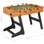 Light brown folding foosball table 121x61x80 cm by vidaXL, Foosball tables - Ref: Foro24-91941, Price: 131,41 €, Discount: %