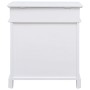 White Paulownia wood shoe cabinet 50x28x58 cm by vidaXL, Shoe racks and shoe organizers - Ref: Foro24-284083, Price: 107,71 €...