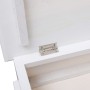 White Paulownia wood shoe cabinet 50x28x58 cm by vidaXL, Shoe racks and shoe organizers - Ref: Foro24-284083, Price: 107,71 €...