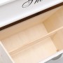 White Paulownia wood shoe cabinet 50x28x58 cm by vidaXL, Shoe racks and shoe organizers - Ref: Foro24-284083, Price: 107,71 €...